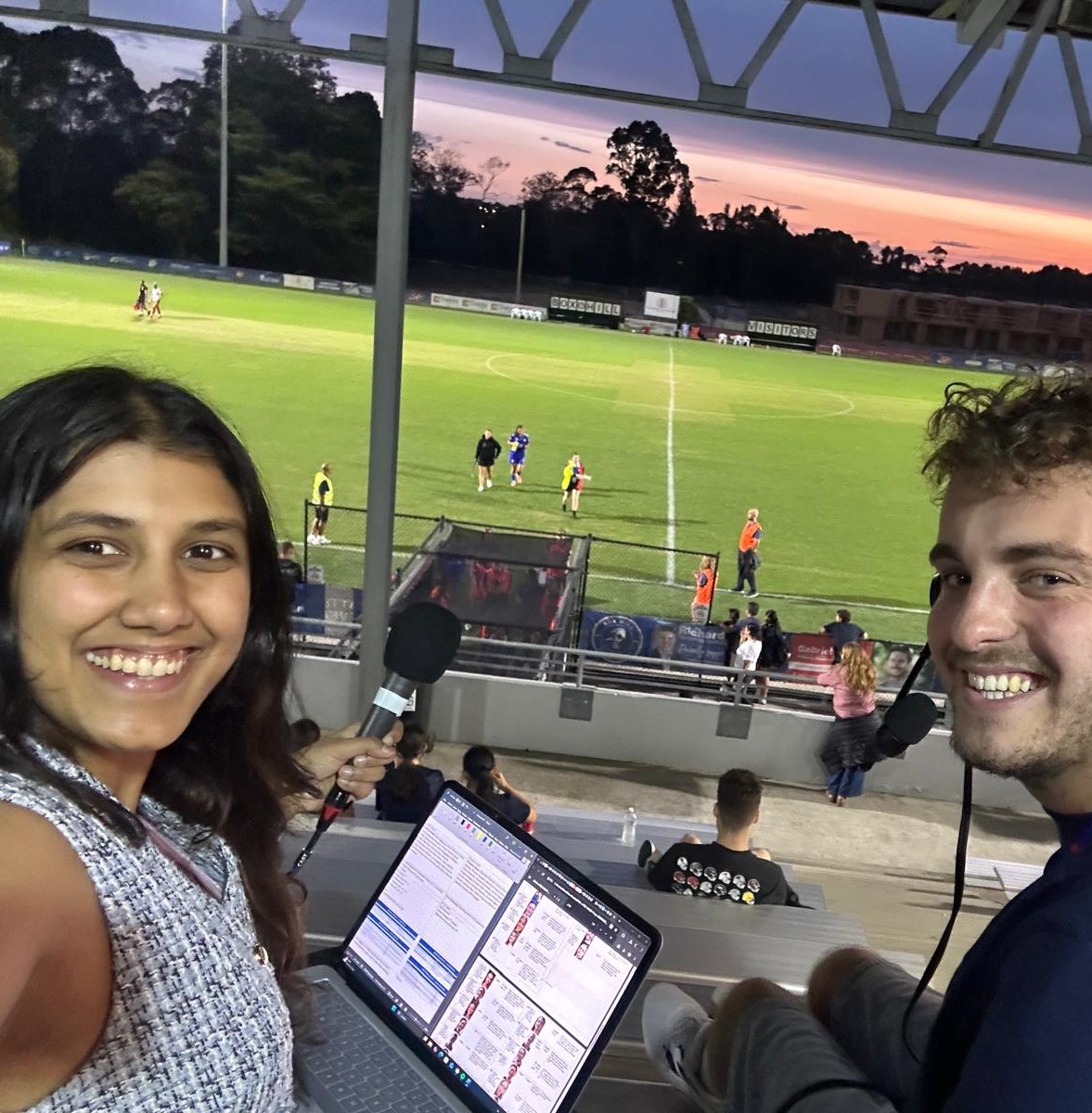 Commentating in NPL Vic
